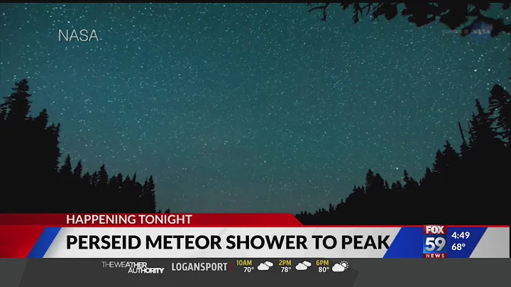 Perseid meteor shower to peak late Tuesday night
