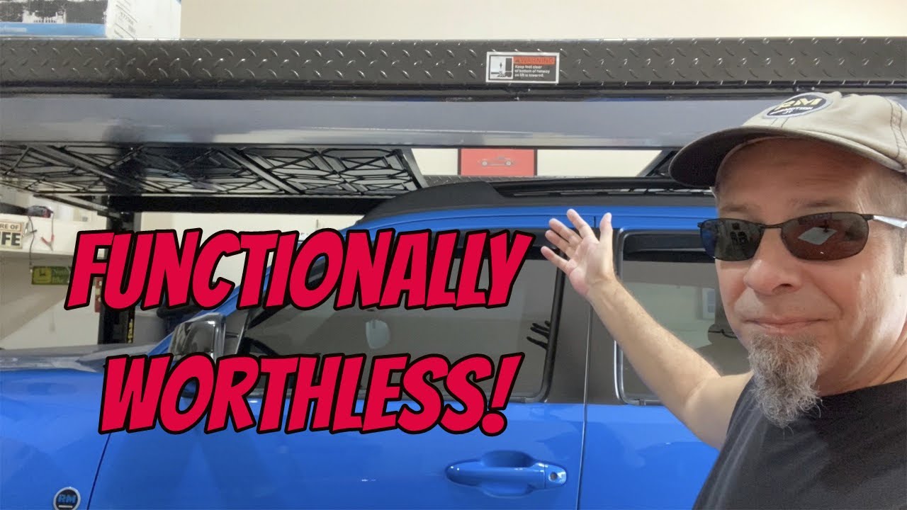 Toyota Tacoma Roof Rack is Worthless