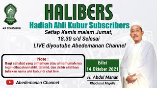 HALIBERS || Hadiah Ahli Kubur Subscriber || 14 Oktober 2021