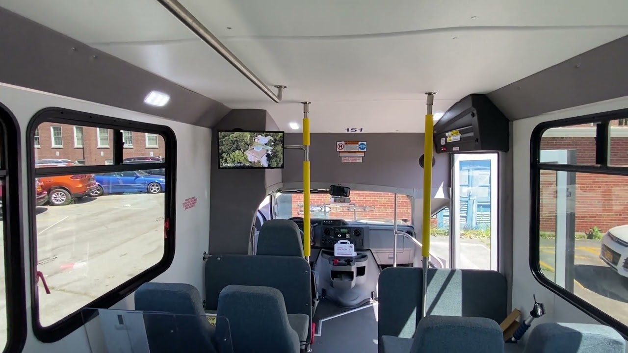 Digital Signage Install On Bus by Lewiston Digital
