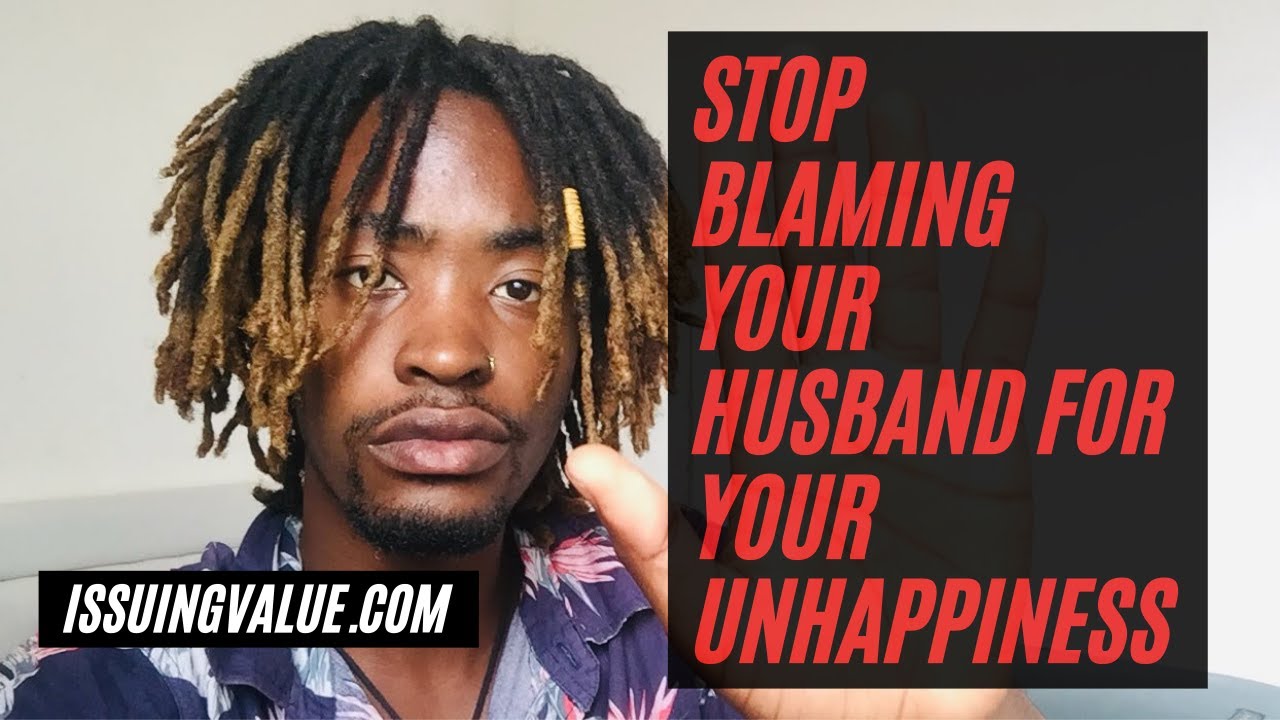 How to stop blaming your husband for your unhappiness/Who concept