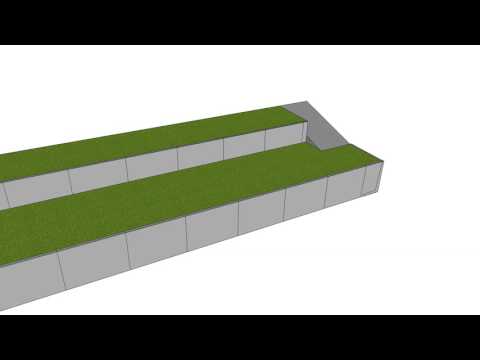 Video: Elementen Van Tuinontwerp, Constructie Van Trappen In Rotspartijen, Soorten En Constructie Van Keermuren - 2