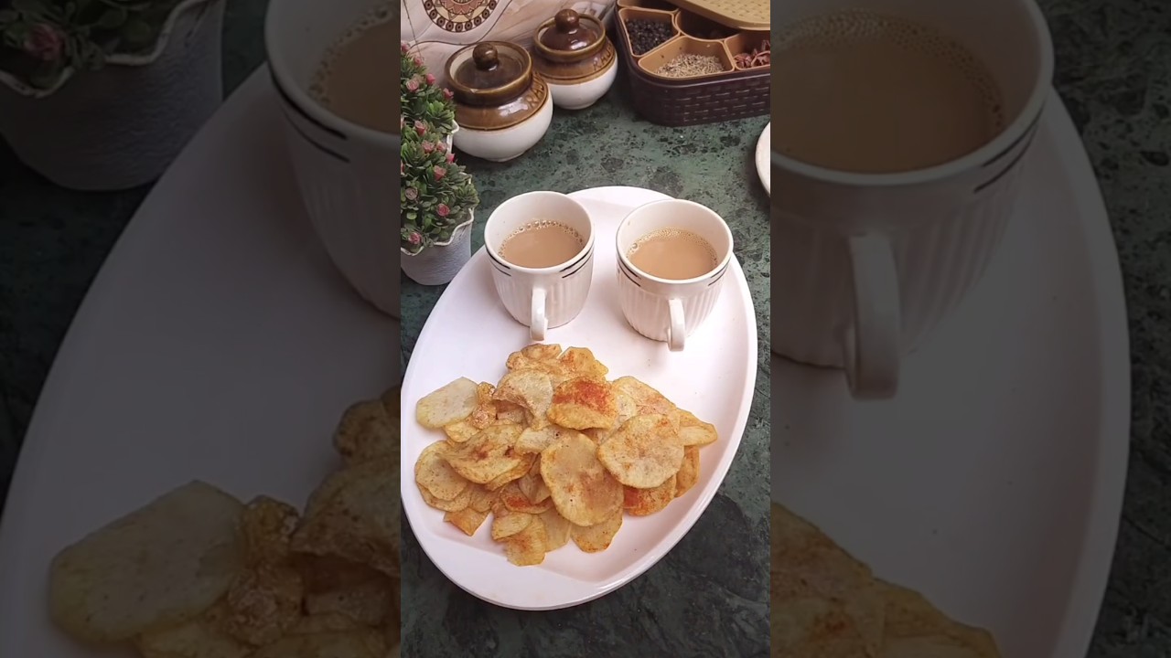 Aalo Chips| How to make Potato Chips Recipe 