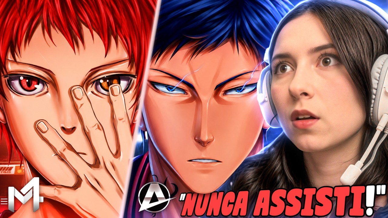 REACT 2 em 1 M4RKIM E ANIRAP | Akashi e Aomine (Zu Ga Takai Zo) e (Pantera Indomável) - Isoca
