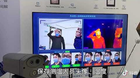 Body Fever Screening System AI Facial Recognition Infrared Thermal imaging Camera