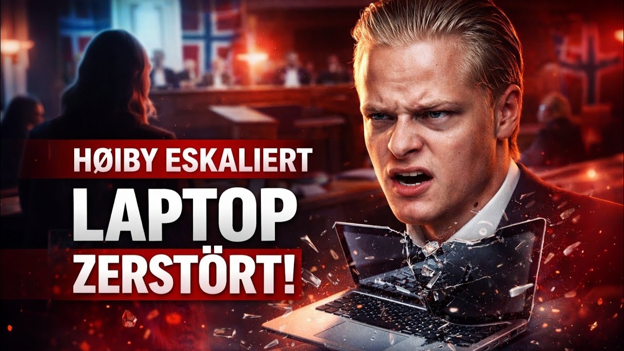 Marius Borg Høiby zerstört Laptop – Prozess eskaliert sofort