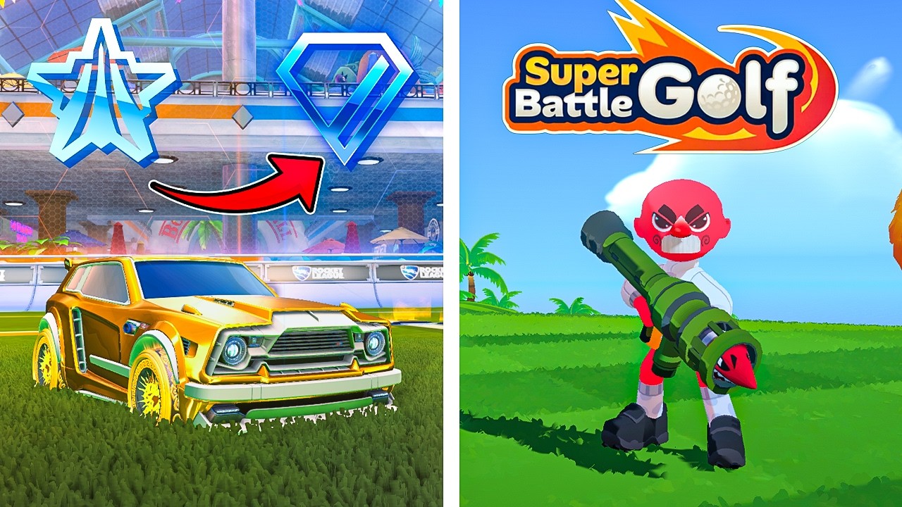 POT DO DIAMONDA + TURNIR | Rocket League ➜ Super Battle Golf