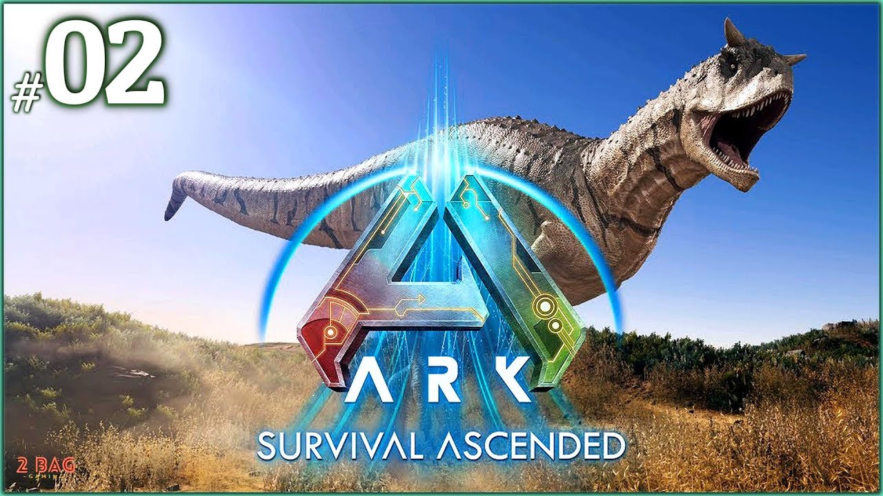 ARK: Survival Ascended #02 - Alpha Carno in der Nachbarschaft! - YouTube