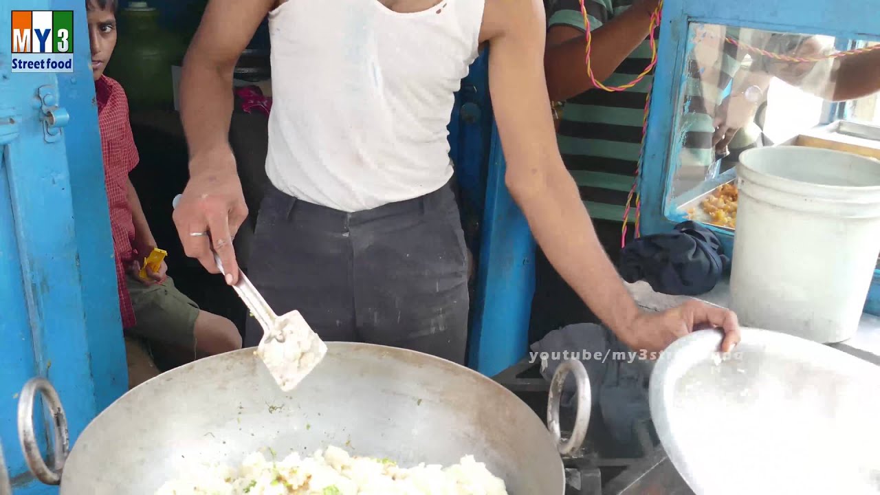 SAMOSA CURRY - SAMOSA STAFFING PREPARATION  - 4K VIDEO street food | STREET FOOD