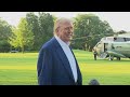 President Trump Gaggles with Press Before Departing the White House, June 24, 2025