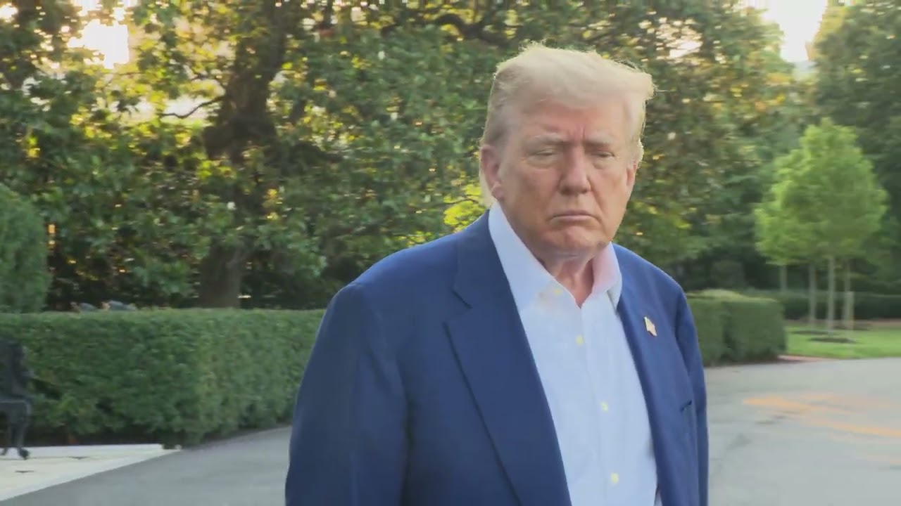 President Trump Gaggles with Press Before Departing the White House, June 24, 2025