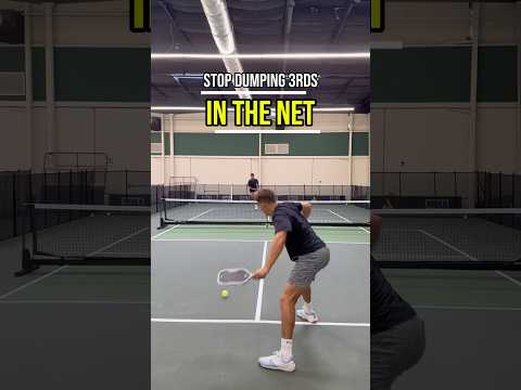 This Mistake is Making You MISS All your 3rds! #pickleball #pickleballtips