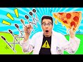 Probando 7 inventos increbles para pizzas funcionan  curiosidades con mike  t4 e2