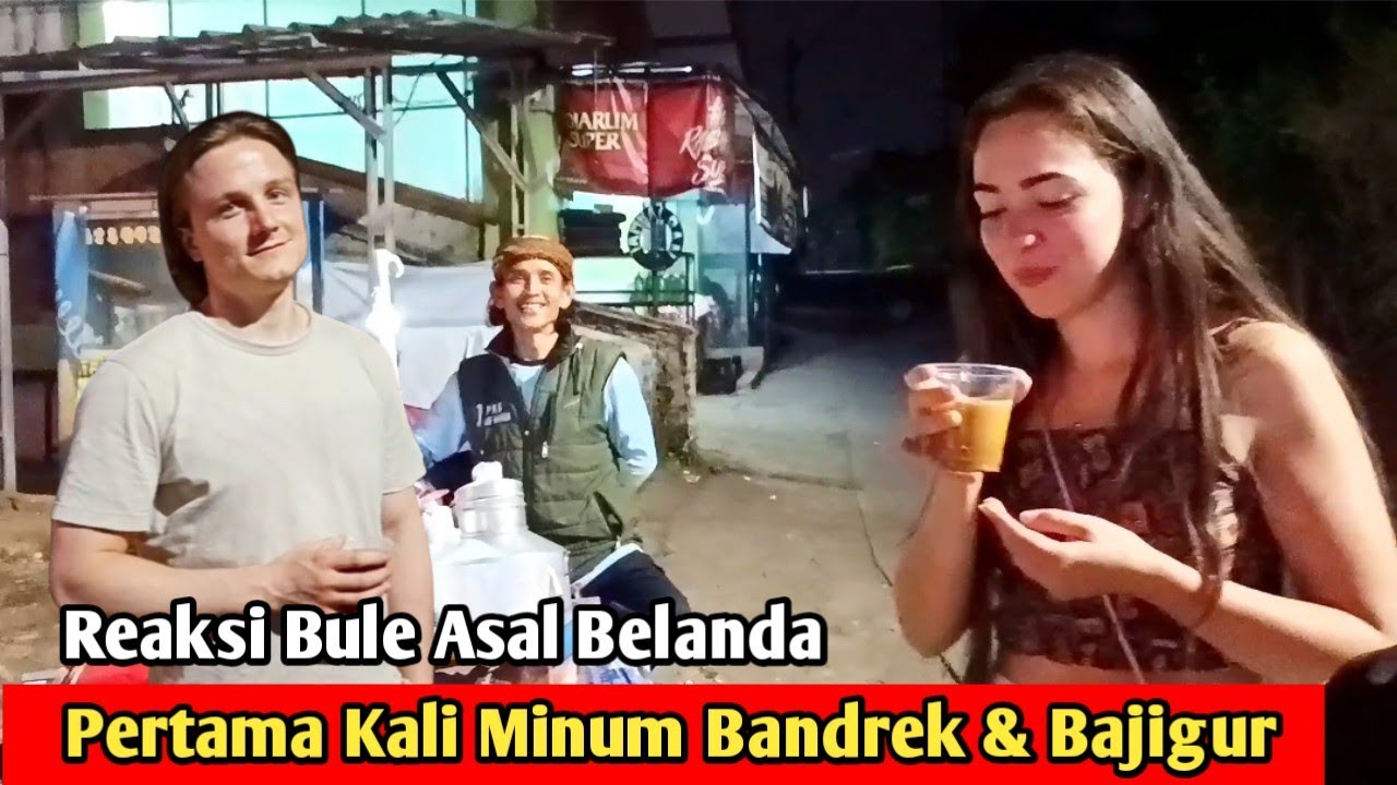 Bule Ramah Asal Belanda Pertama Kalinya Jajan Bajigur Dan Bandrek Minuman Khas Dari Jawa Barat