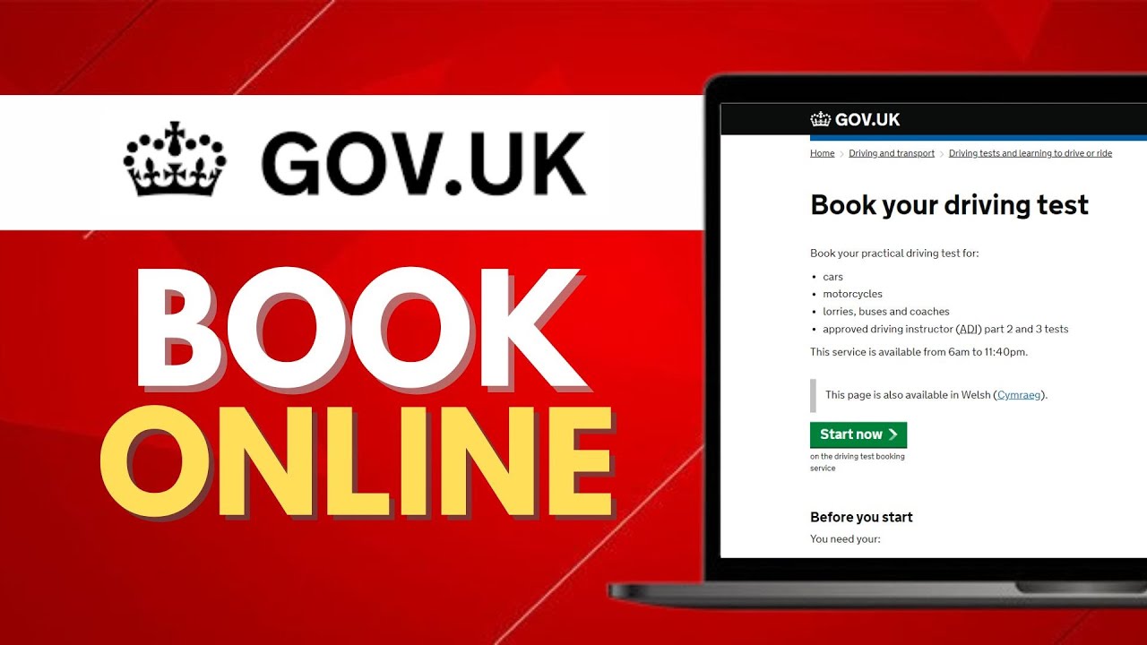 How to BOOK UK PRACTICAL DRIVING TEST ONLINE (Easy way) - YouTube