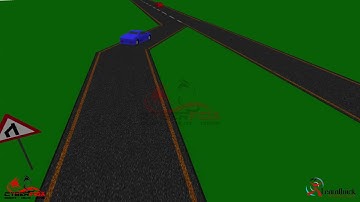 End Of Dual Roadway- Road layout signs - K53 learners licence videos