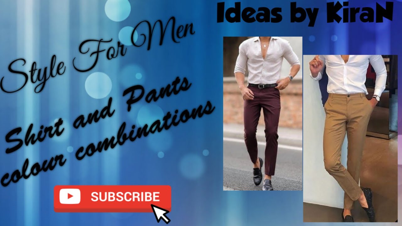 Top 10 Color Combination Formal Shirt Pant For Dark Men || Latest Formal  2022 || Office Dress - YouTube