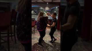 Derek Hough and Courtney Larkin Dancing at Del Lago in Waterloo