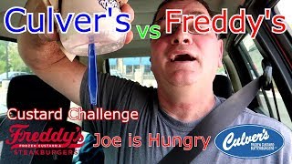 Culver's vs Freddy's Frozen Custard Challenge Jasper Georgia