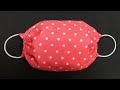 Face Mask Hand Sewing Tutorial - How to Make a Face Mask with Filter Pocket - DIY Cloth Face Mask