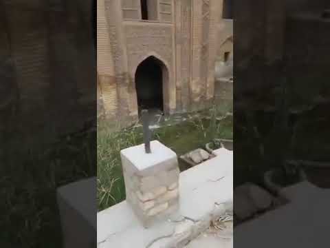 جامع مرجان التراثي وسط بغداد يعاني الأهمال المتعمد