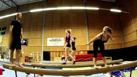 OS-testet - Chris Hrenstam testar gymnastik med Ve...