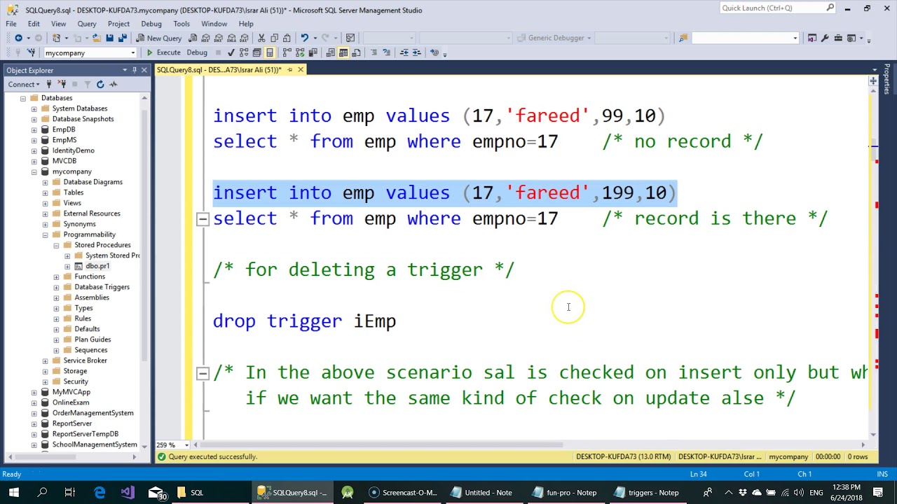 SQL Part 5 - YouTube
