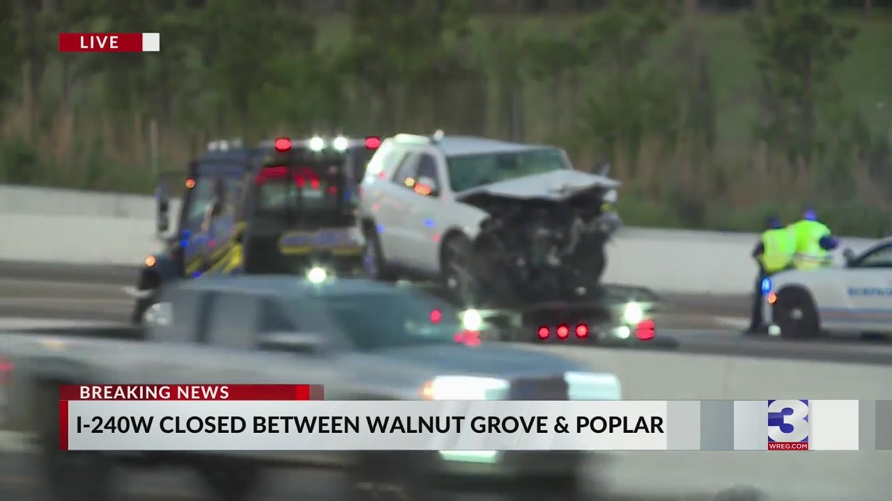 4 dead, 1 injured after SUV drives wrong way on I-240 - YouTube