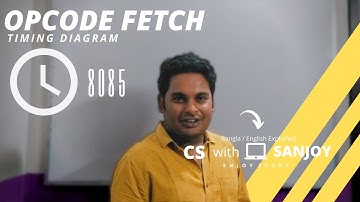 Opcode Fetch | MOV A,B | Timing Diagram | 8085 microprocessor | Bangla/English | Sanjoy Ghosh