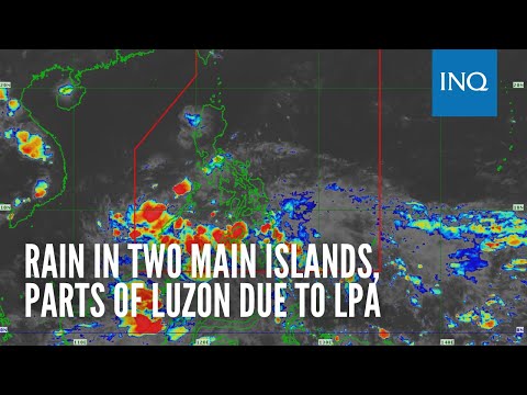 LPA near Zamboanga City to bring rain in Visayas, Mindanao, Bicol Region, Palawan