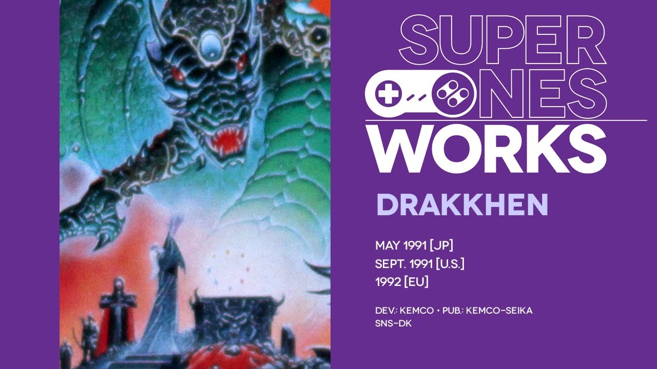 Drakkhen retrospective: Hak hak ’n slash | Super NES Works #007 - YouTube