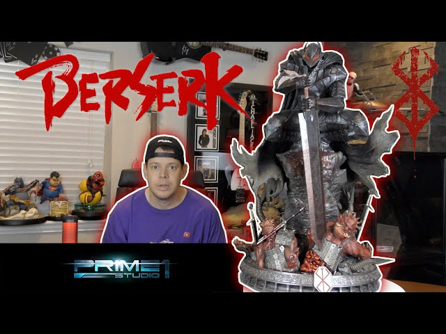 BERSERK Guts Berserker Armor Statue Unboxing & Review 