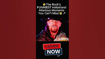The Rock S FUNNIEST Imitations Hilarious Moments You Can T Miss 