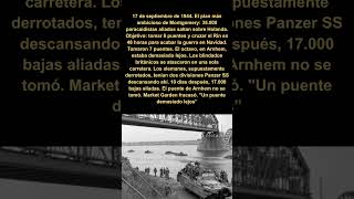 35.000 PARACAIDISTAS: EL PLAN que MATÓ a 17.000 en 10 DÍAS #ww2 #segundaguerramundial #marketgarden
