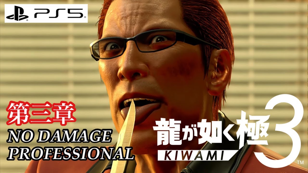 【龍が如く 極3】第三章 ノーダメージ攻略 桐生編 PROFESSIONAL