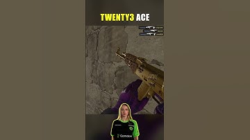 Twenty3 Brilliant ACE! #cs2 #cs2clips