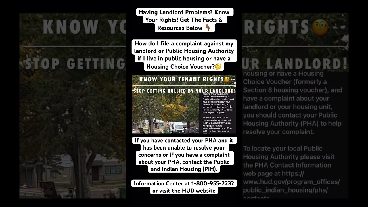 🤔Tenant—Renters Know Your Rights! Get The Facts & Resources In The Video Description Box Below👇🏾