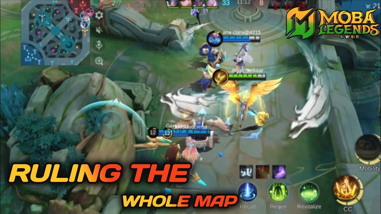 22 Kills + LEGENDARY Domination In MOBA LEGENDS BANG BANG - Build Top 1 Global FREYA ~ MLBB #mlbb 