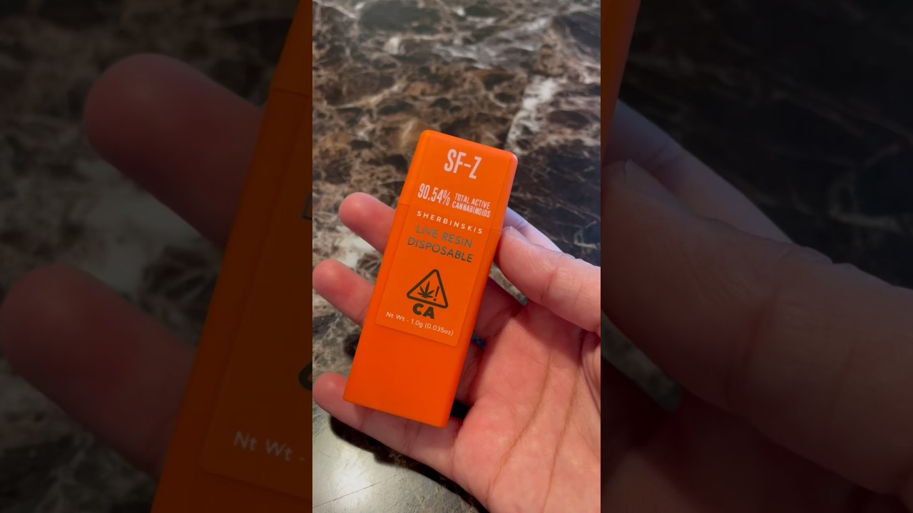 SF-Z SHERBINSKIS DISPOSABLE UNBOXING #unboxing #vape #explorepage