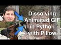 Creating a Dissolving Animated GIF in Python via Pillow