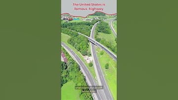 The United States is famous for its interstate highway system #usa #road #highway