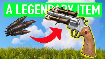 I Found A Rare Legendary Item on the MOST MODDED Server in Rust...