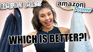 BAREFOOT DREAMS CARDIGAN VS AMAZON CARDIGAN!! *HONEST OPINION!* | SIDE BY SIDE COMPARISON & REVIEW!