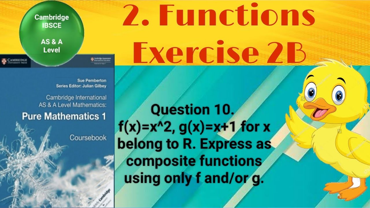F x x 2 G x x 1 For X Belong To R Express As Composite Functions f-x-x-2-g-x-x-1-for-x-belong-to-r-express-as-composite-functions