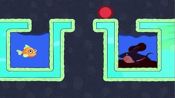 Perfect Level #10- Save The Fish - Pull the Pin Gameplay All Levels Walkthrough Games Android Ios