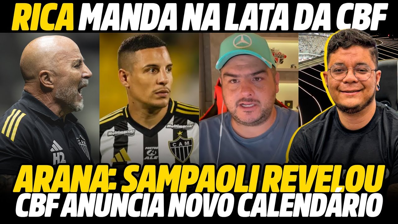 URGENTE: ALERTA DE TRANSFERBAN • ARANA: SAMPAOLI REVELOU • NOVO CALENDÁRIO | CAFÉ COM GEVES