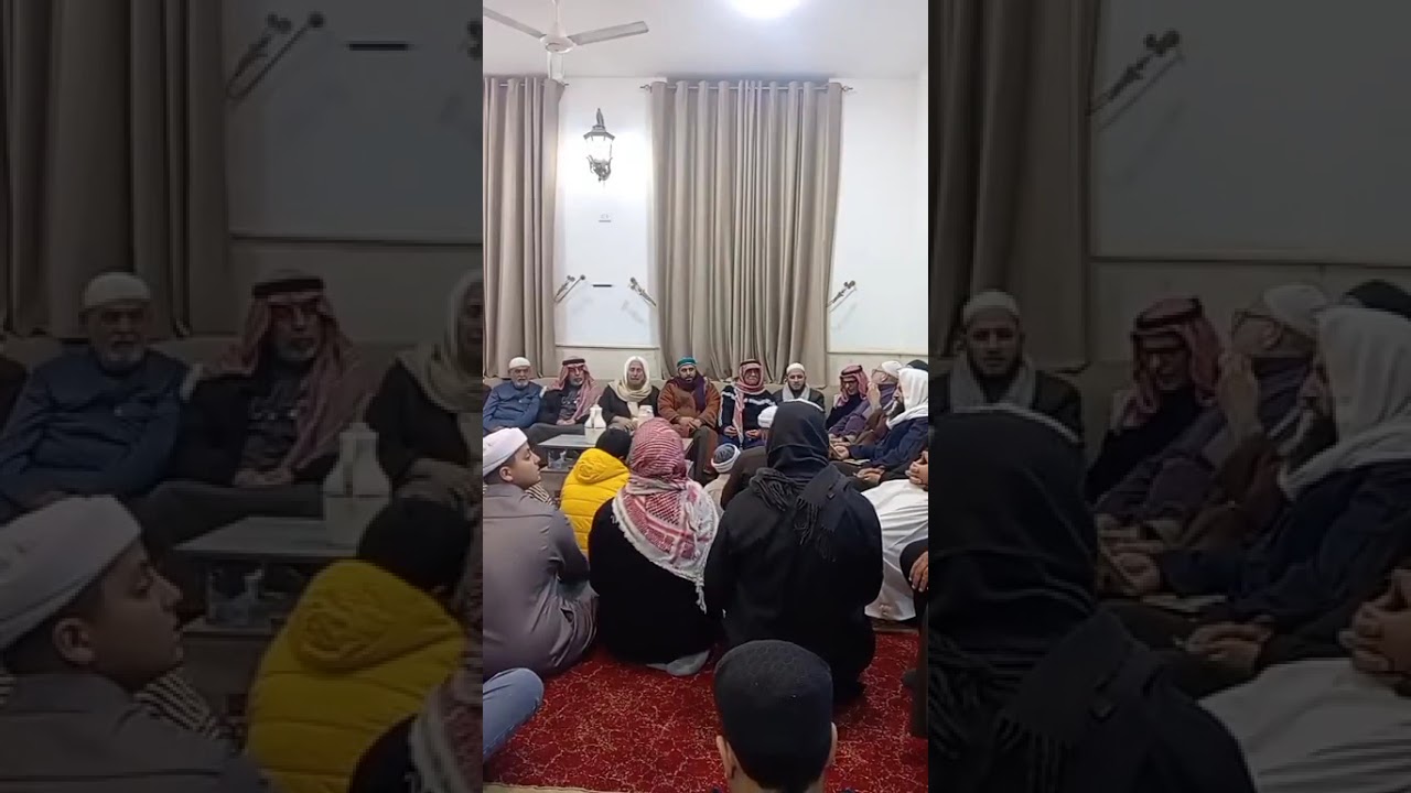 المولد العام من مسجد سيدنا الشيخ عبد الرحمن عموره حفظه الله في مدينة إربد .