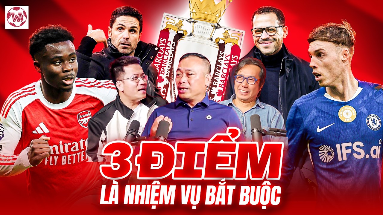 ARSENAL BẮT BUỘC PHẢI THẮNG TRẬN ĐẤU NÀY NẾU MUỐN VÔ ĐỊCH NGOẠI HẠNG ANH | WE SPEAK FOOTBALL