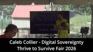 Caleb Collier Exposes Big Tech Surveillance, Privacy Risks & Ghost Phones at Thrive to Survive 2026