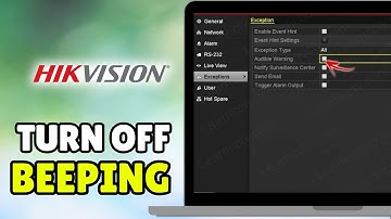 Hikvision NVR: Disable Beeping Sound (2025) - Stop/Turn Off Beeping on Hikvision AcuSense DVR